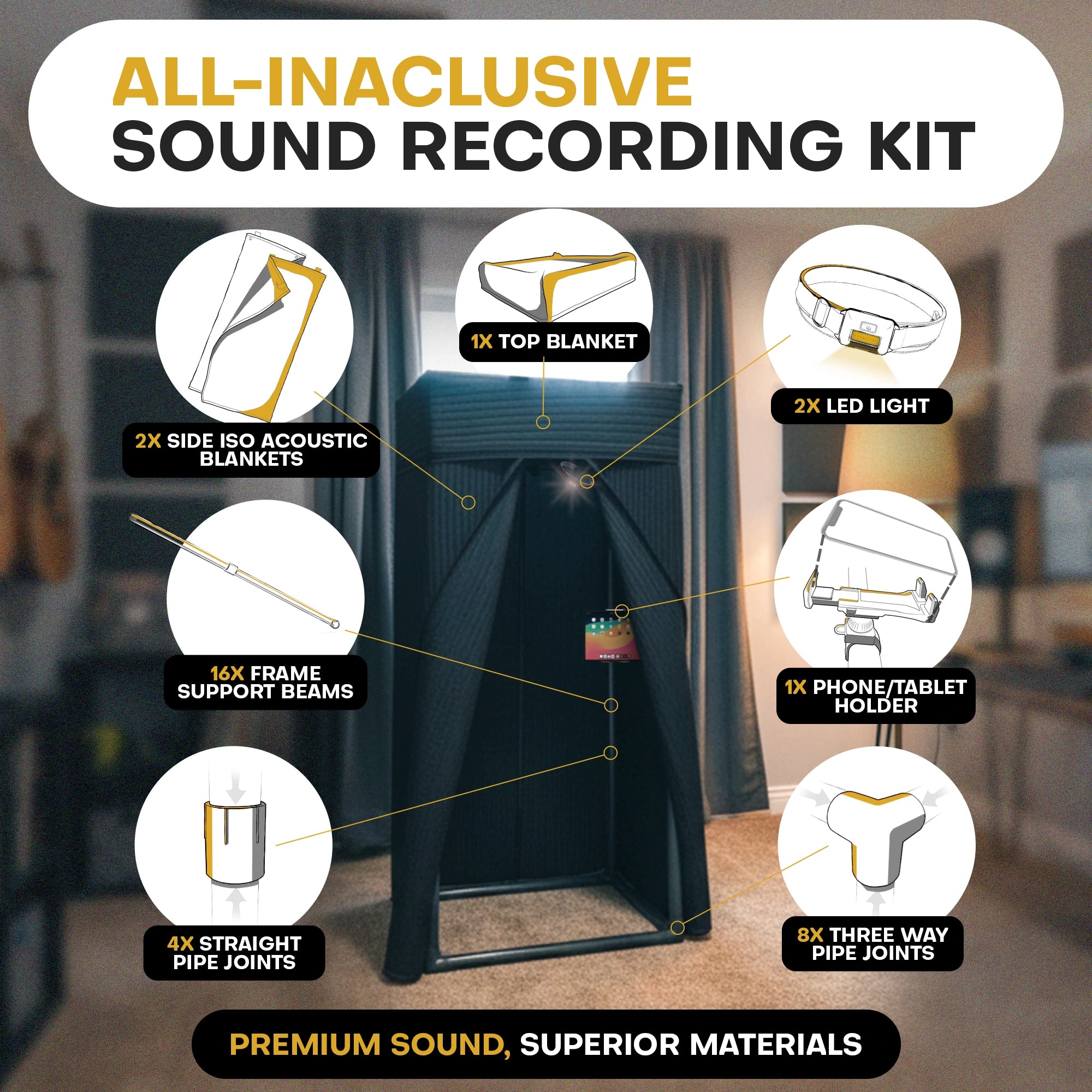 Poroso Sound Booth