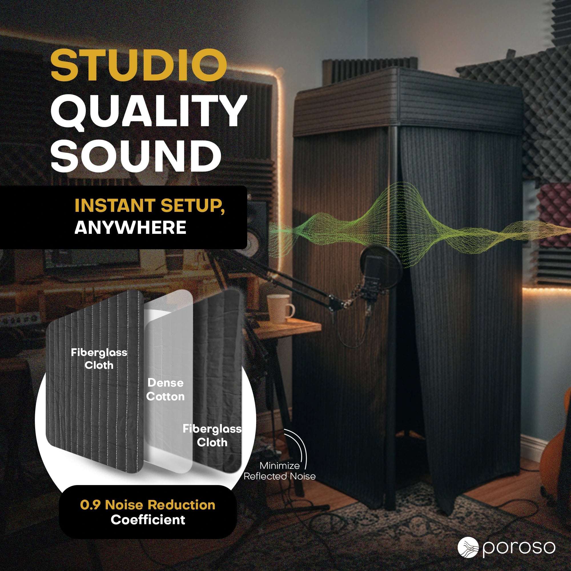 Poroso Sound Booth